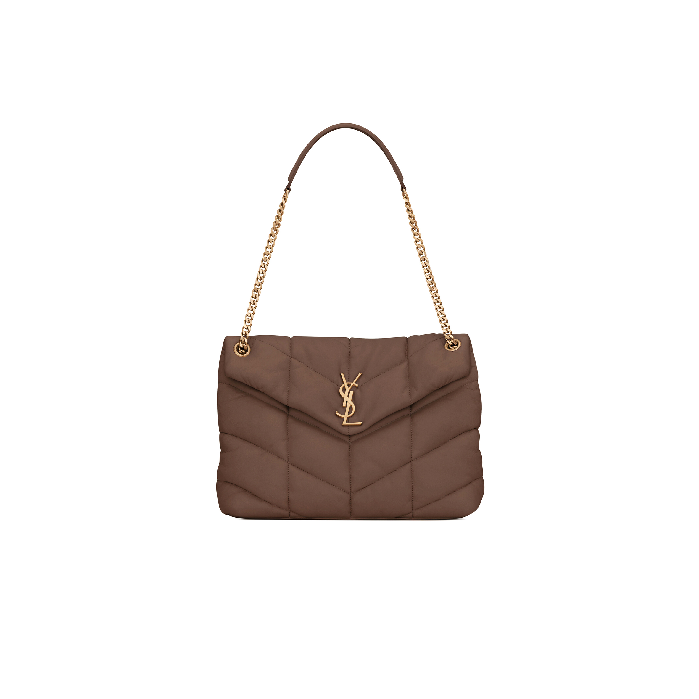 YSL PUFFER MEDIUM IN NAPPA LEATHER 5774751EL072851 (35*23*13.5cm)